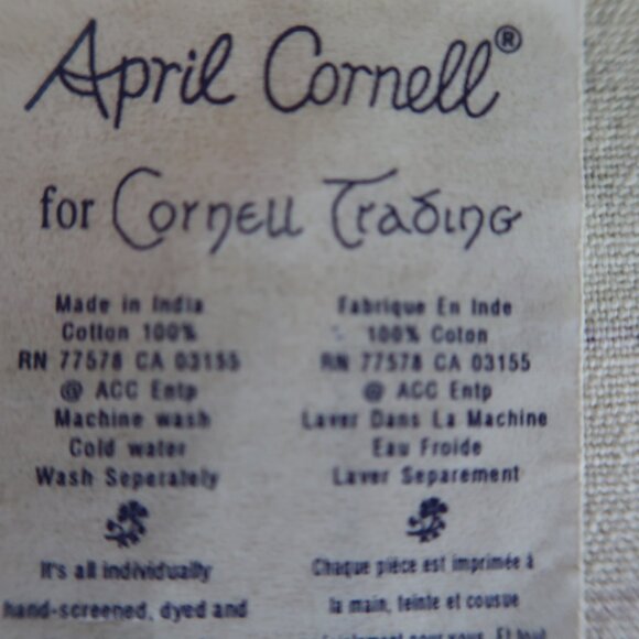 EXC 4 April Cornell Floral Napkins and 2 Placemats - Picture 9 of 9